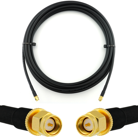 SMA maschio a SMA maschio 7m cavo coassiale — HF240 (equivalente a LMR240)