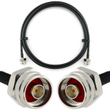 N maschio a N maschio Hex 1m cavo coassiale — HF240 (equivalente a LMR240)