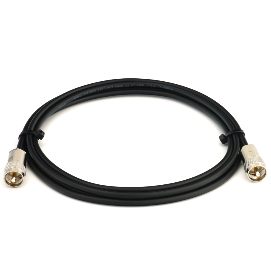 PL259 a PL259 10m cavo coassiale UHF radio CB — HF240 (equivalente a LMR240)