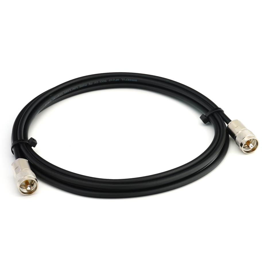 PL259 a PL259 10m cavo coassiale UHF radio CB — HF240 (equivalente a LMR240)