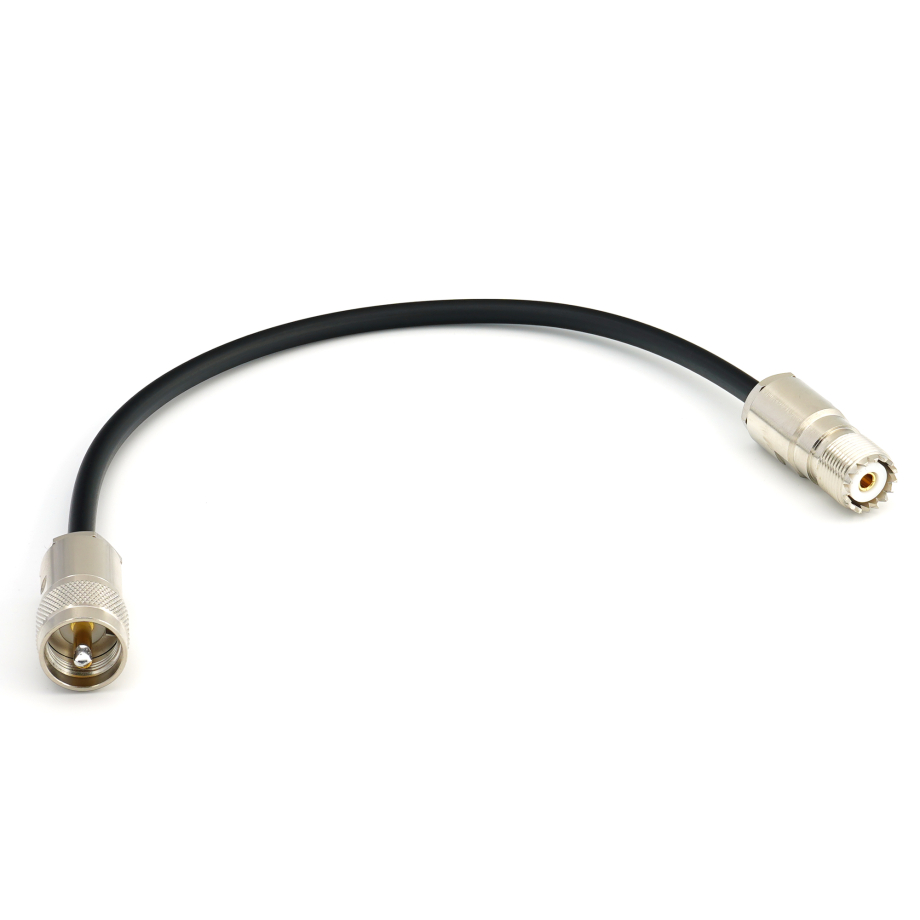 PL259 a SO239 30cm cavo coassiale UHF radio CB — HF240 (equivalente a LMR240)