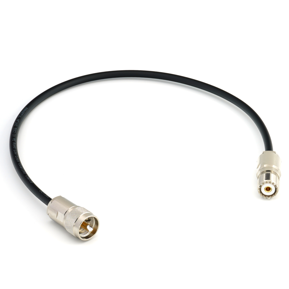 PL259 a SO239 50cm cavo coassiale UHF radio CB — HF240 (equivalente a LMR240)