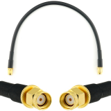 RP-SMA maschio a RP-SMA maschio 30cm cavo coassiale — HF240 (equivalente a LMR240)