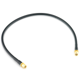 RP-SMA maschio a RP-SMA maschio 50cm cavo coassiale — HF240 (equivalente a LMR240)
