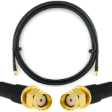 RP-SMA maschio a RP-SMA maschio 3m cavo coassiale — HF240 (equivalente a LMR240)
