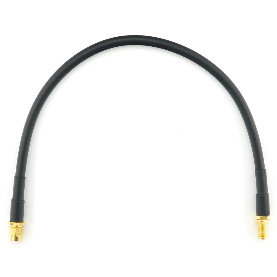 RP-SMA maschio a RP-SMA femmina 30cm cavo coassiale — HF240 (equivalente a LMR240)