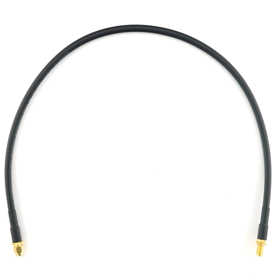 RP-SMA maschio a RP-SMA femmina 50cm cavo coassiale — HF240 (equivalente a LMR240)