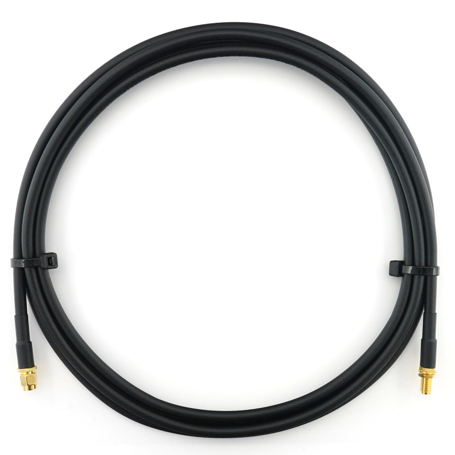 RP-SMA maschio a RP-SMA femmina 2m cavo coassiale — HF240 (equivalente a LMR240)