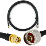 RP-SMA maschio a N maschio 2m cavo coassiale — HF240 (equivalente a LMR240)