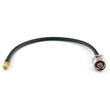 RP-SMA maschio a N maschio Hex 30cm cavo coassiale — HF240 (equivalente a LMR240)