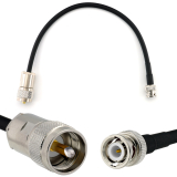  BNC maschio a PL259 30cm UHF cavo coassiale — HF240 (equivalente a LMR240)