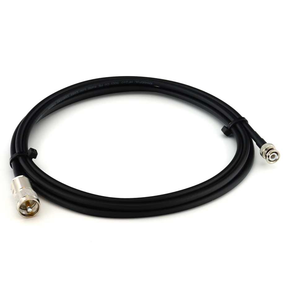 BNC maschio a PL259 1m UHF cavo coassiale — HF240 (equivalente a LMR240)