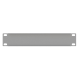 Mascheratura telaio 10" 1U, grigio