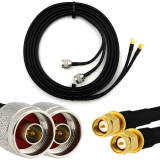 SMA maschio a N maschio 5m cavo coassiale doppio — HF240 (equivalente a LMR240)