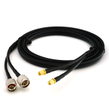 SMA maschio a N maschio 5m cavo coassiale doppio — HF240 (equivalente a LMR240)