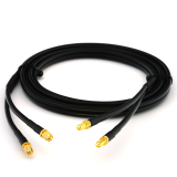 SMA maschio a SMA femmina 5m cavo coassiale doppio — HF240 (equivalente a LMR240)