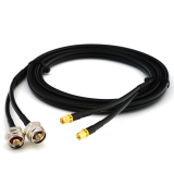 SMA maschio Hex a N maschio Hex 10m cavo coassiale doppio — HF240 (equivalente a LMR240)