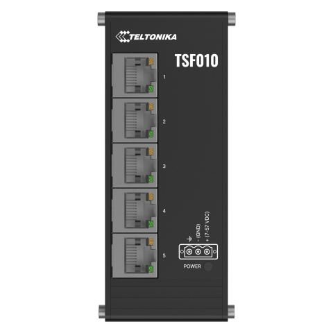 Teltonika TSF010 switch Ethernet compatto
