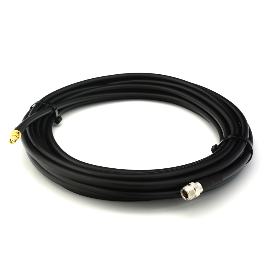 SMA Maschio a N Femmina 20m Cavo coassiale elastico —  equivalente a LMR400 UF UltraFlex