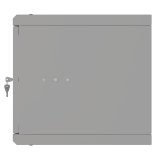 Armadio rack 19" 6U, 350mm, Porta in metallo, grigio