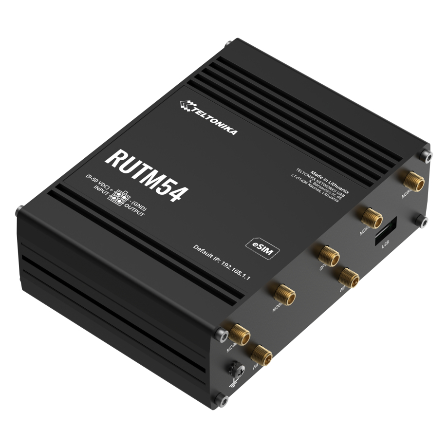 Teltonika RUTM54 Router 5G con modem Telit