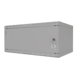 Armadio rack 19" 4U, 350mm, Porta in metallo, grigio