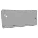 Armadio rack 19" 4U, 450mm, Porta in metallo, grigio