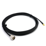 RP-SMA maschio a N maschio 30cm RG58/U cavo coassiale