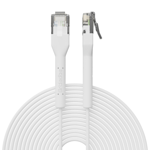 Broadbe cavo patch sottile 5G bianco 8m