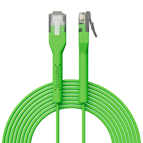 Broadbe cavo patch sottile 5G verde 3m
