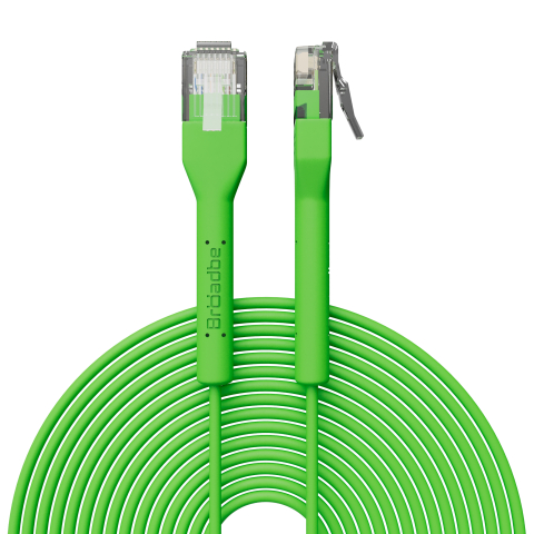 Broadbe cavo patch sottile 5G verde 8m
