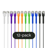Broadbe cavo patch sottile 5G multicolore 3m 12 pz.