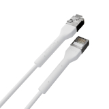 Broadbe cavo patch sottile 10G bianco 0.3m