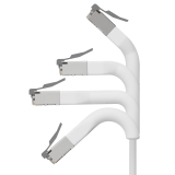 Broadbe cavo patch sottile 10G bianco 5m