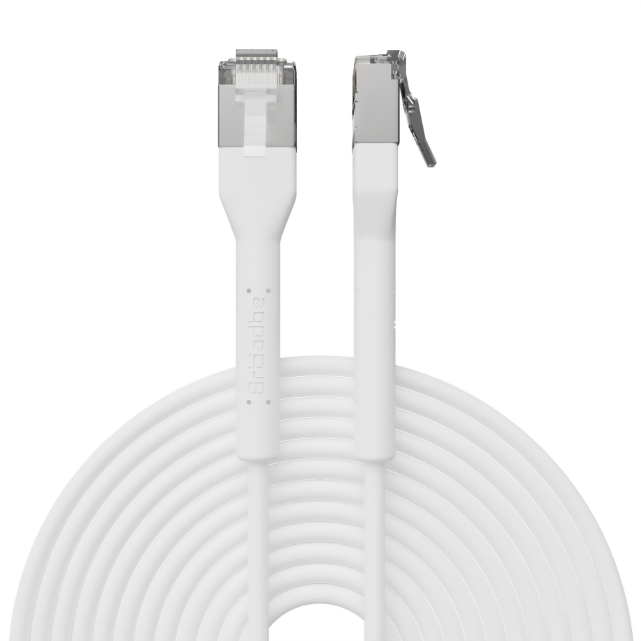Broadbe cavo patch sottile 10G bianco 20m
