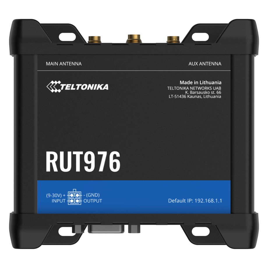 Teltonika Router RUT976 Redcap 5G