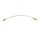 Cavo Pigtail MMCX Male Straight / RPSMA Female 25cm