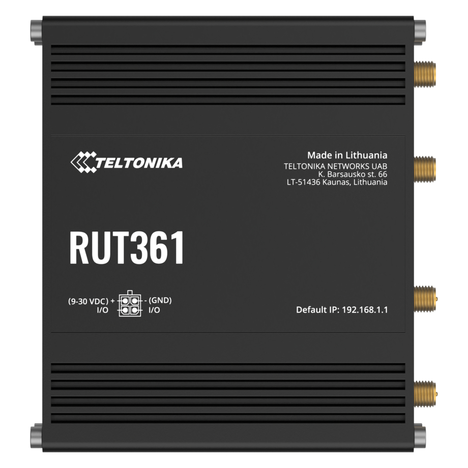 Teltonika RUT361 router 4G industriale