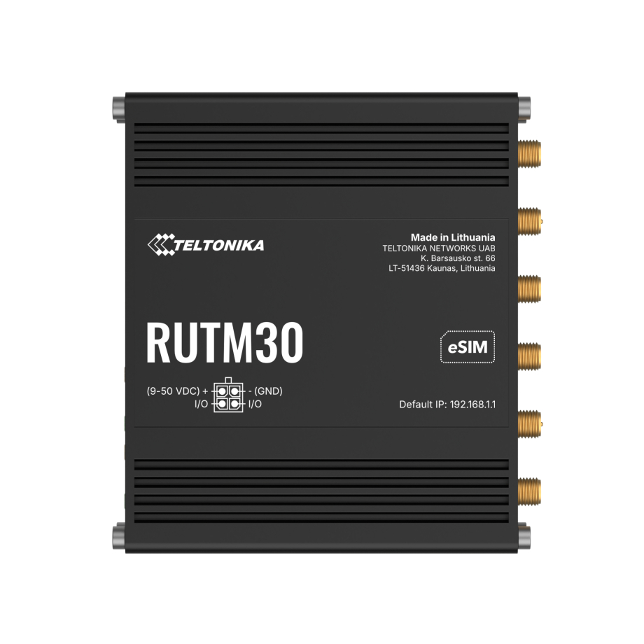 Teltonika RUTM30 Router 5G compatto
