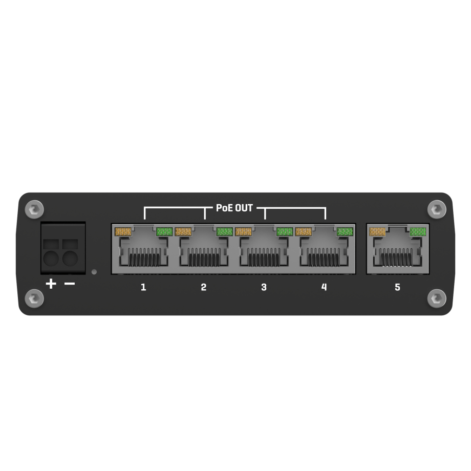 Teltonika TSW101 Switch PoE+ automobilistico