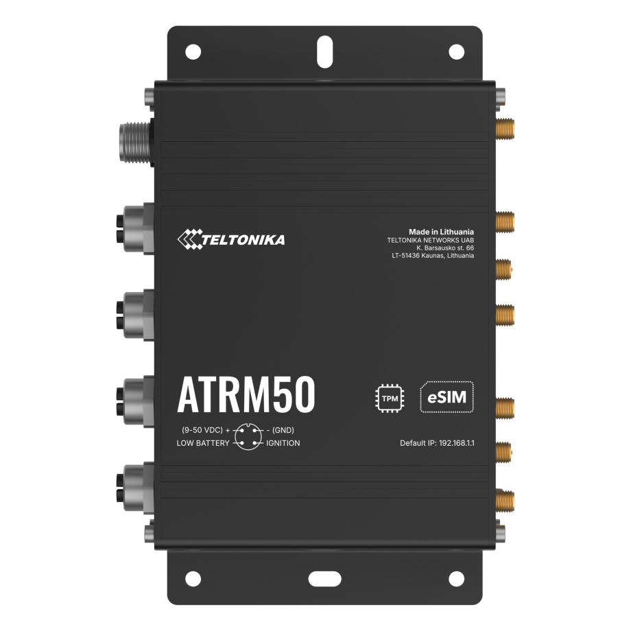 Teltonika ATRM50 5G router per trasporto
