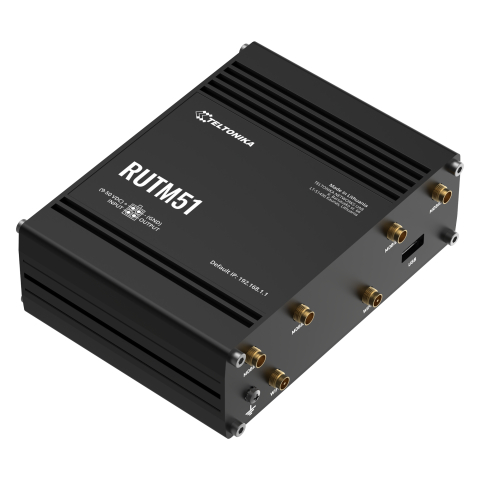 Router industriale 5G Teltonika RUTM51