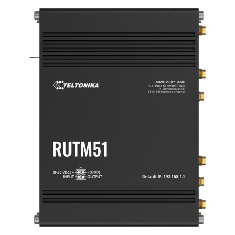 Router industriale 5G Teltonika RUTM51