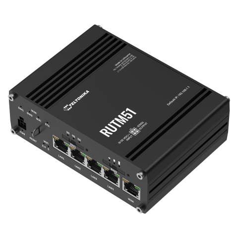 Router industriale 5G Teltonika RUTM51