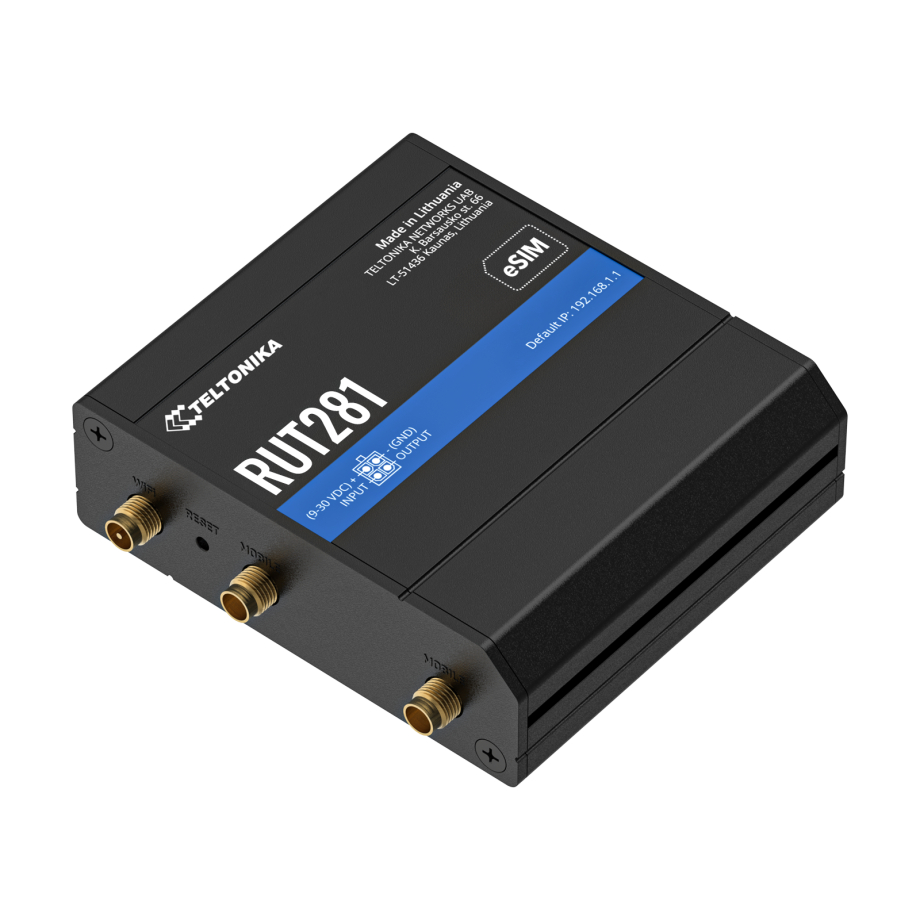 Teltonika RUT281 router Global LTE Cat4