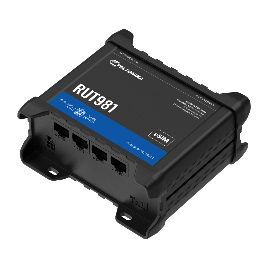 Teltonika RUT981 Router Global 4G