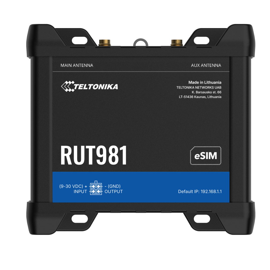 Teltonika RUT981 Router Global 4G