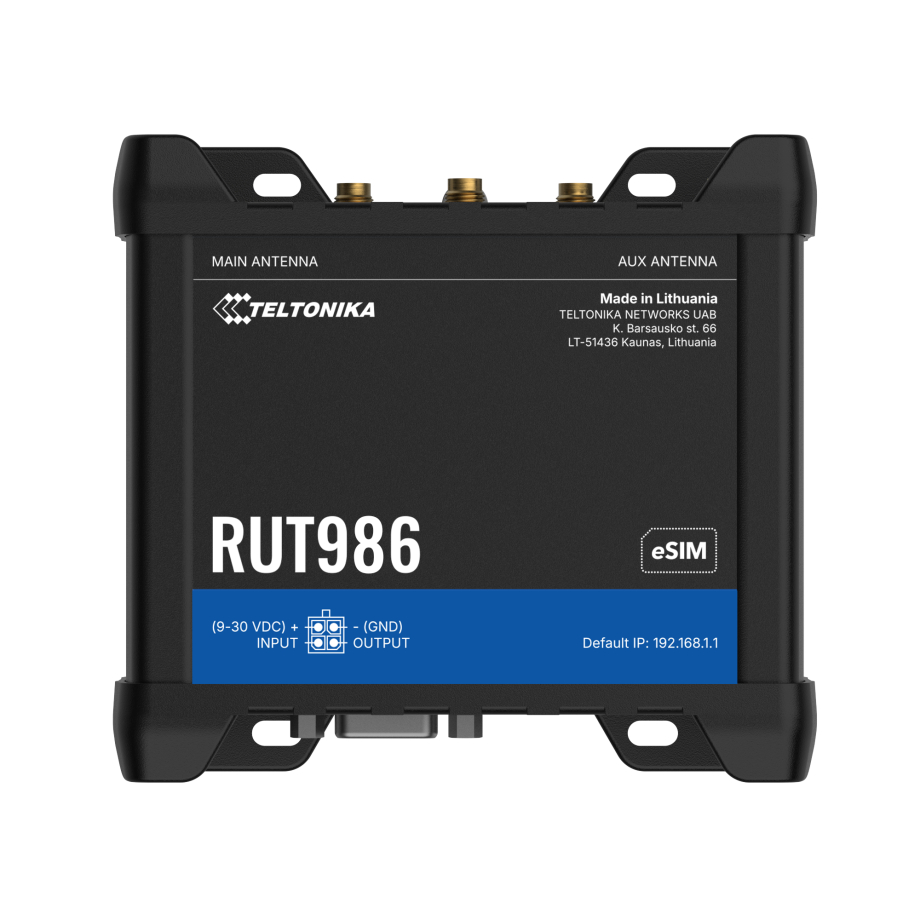 Teltonika Router RUT986 Global LTE Cat4