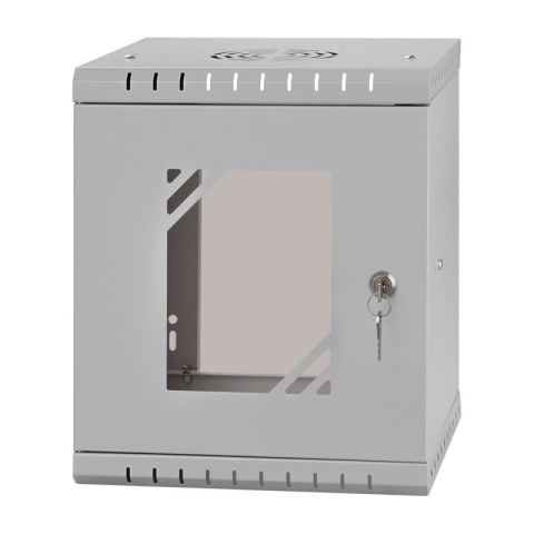 Armadio rack 10", porta in vetro